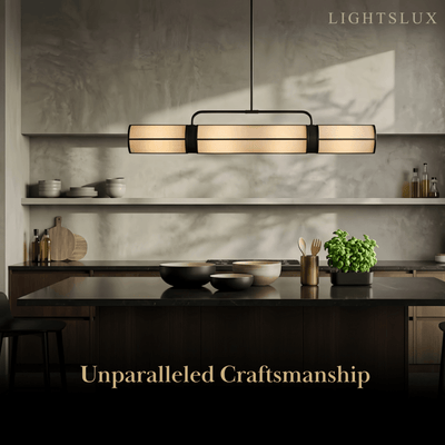 Modern Industrial Linear Pendant Light 