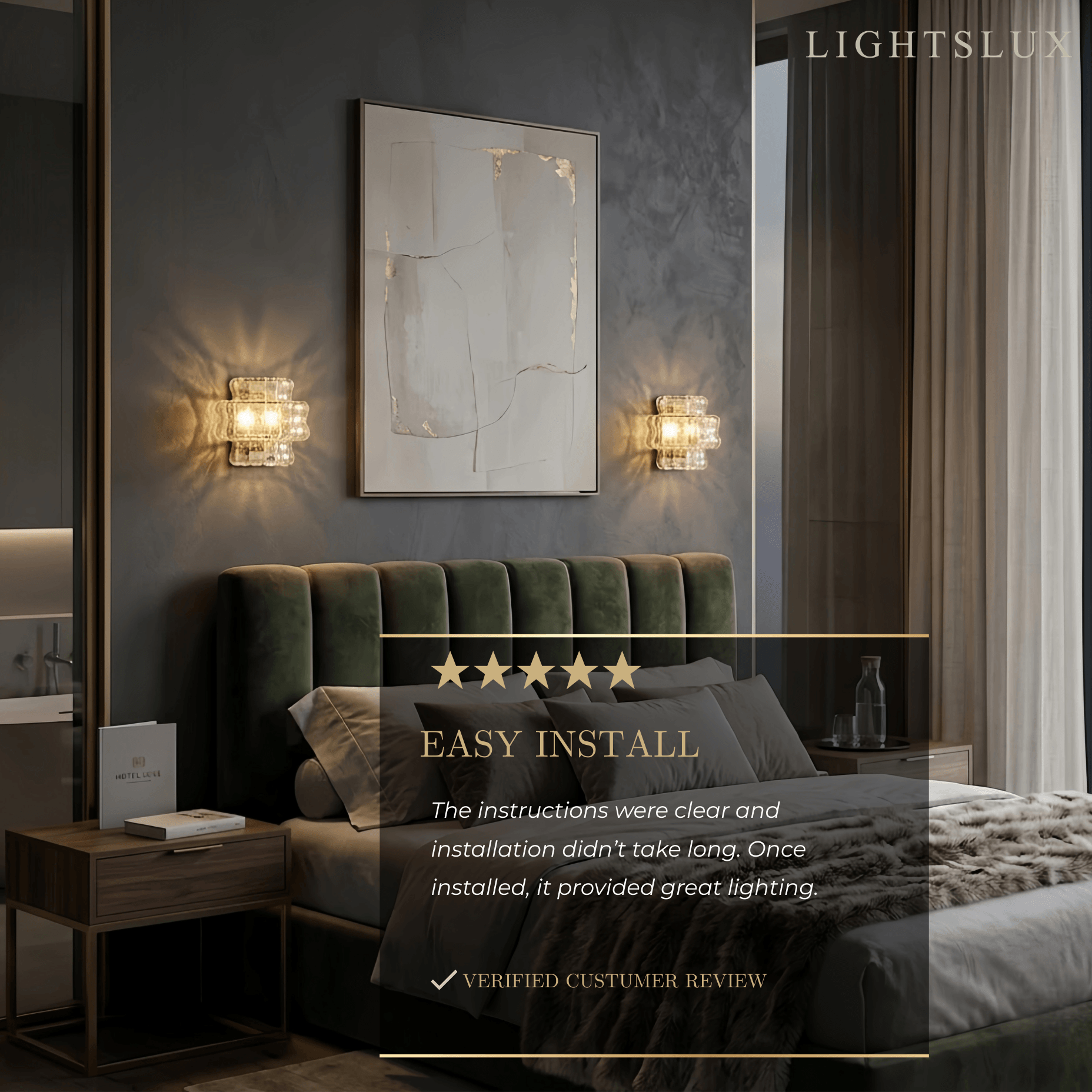 Luxury_Wall_Light_Metal_Glass_Antique_Brass_for_Living_Room