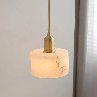 Modern Alabaster Pendant Light 