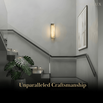 Alba Modern Alabaster Wall Light