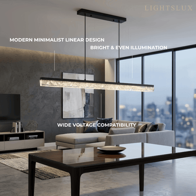 Vivara Minimalist Linear Pendant Light 