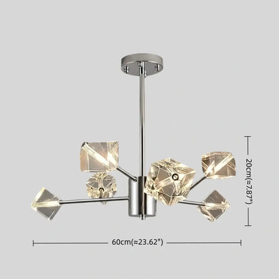 Stellar Modern Sputnik Chandelier 