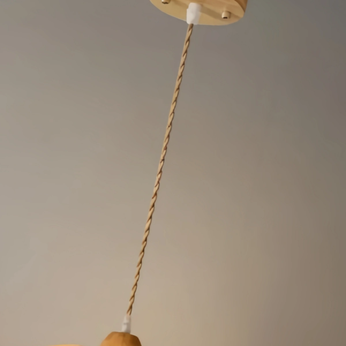 Zenno Japandi Wood Pendant Light