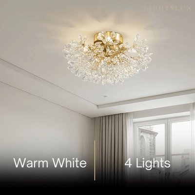 Excelis Elegant Semi-Flush Ceiling Light