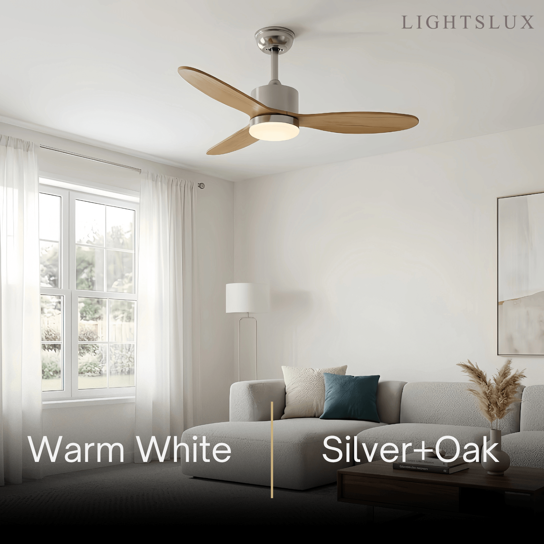 Vivara  Minimalist Ceiling Fan Light