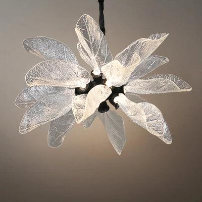 Crystal_Leaf_Chandelier_--_Black_Metal_Crystal
