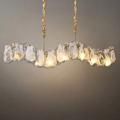Velora_Elegant_Cloud_Glass_Linear_Chandelier