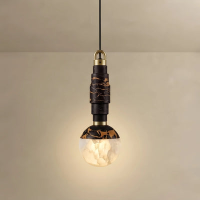 Alba_Minimalist_Marble_Alabaster_Pendant_Lamp_--_Black_Brown_White_for_Indoor_Damp