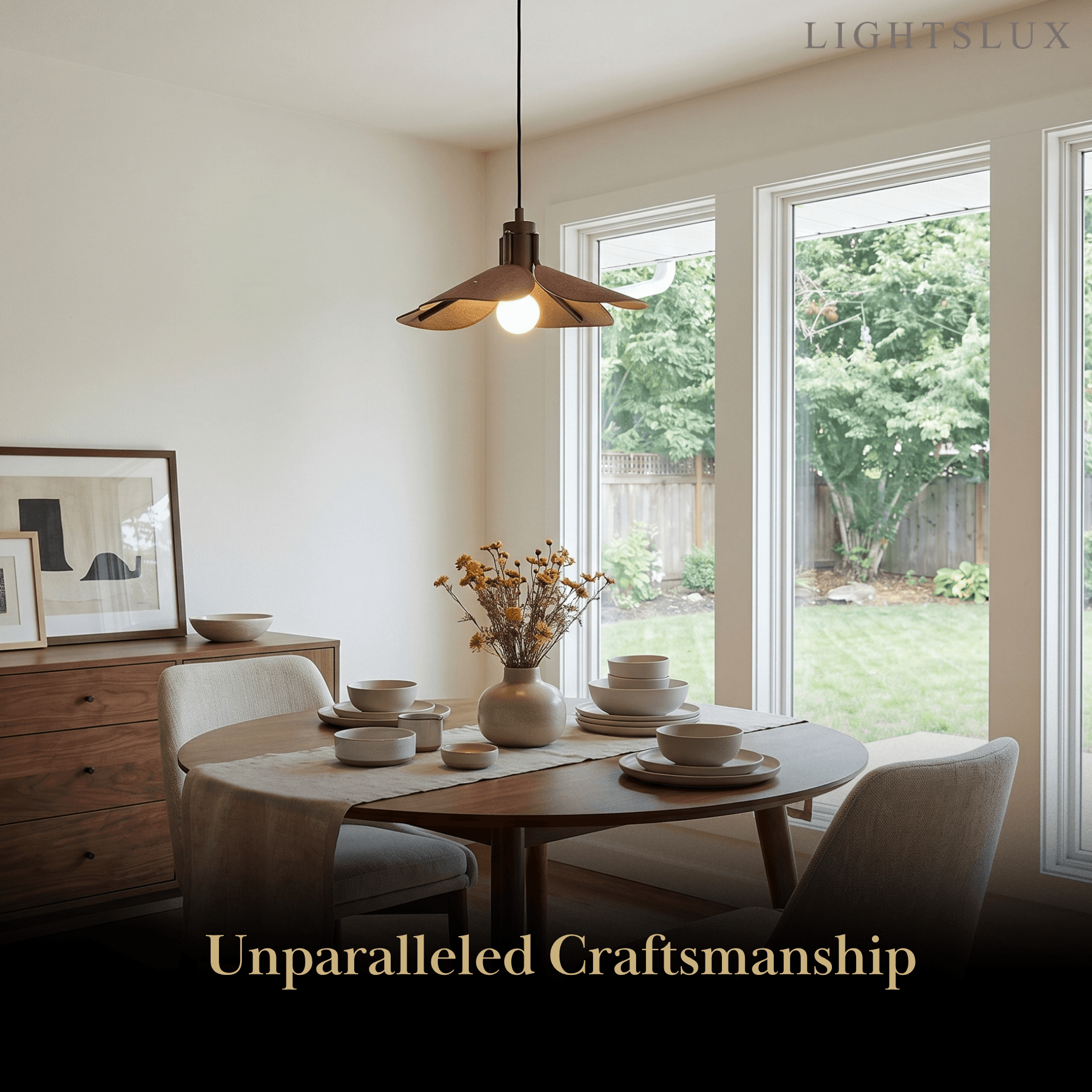 Bamburo Natural Rattan Pendant Lamp