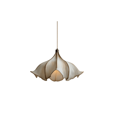 Zenno Wabi-sabi Pendant Lamp - Metal Brown Beige for Dining Room