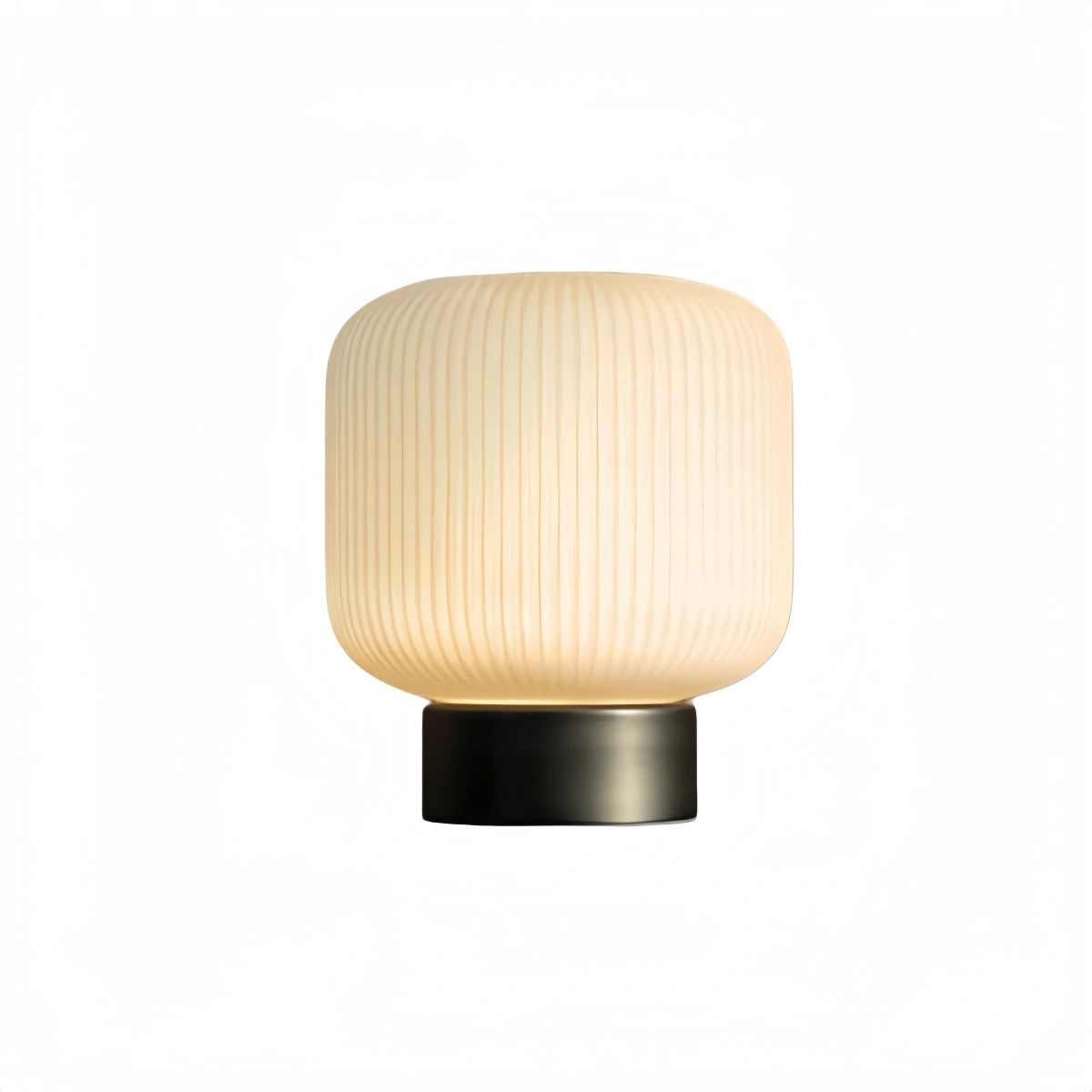Crema Light Table Lamp -- Metal & Frosted Glass with Touch & Human Induction for Bedroom Living Room