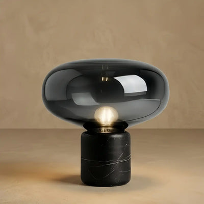  Luxury Table Lamp – Smoke Grey or Amber for Living Room