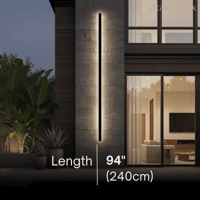 Outdoor LED Wall Light with Sensor - in 8 Size for Outdoor