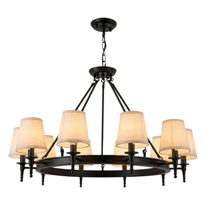 Nebula Vintage Black Chandelier