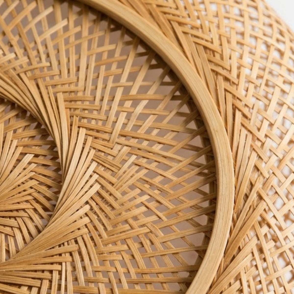 Bamboo Ceiling Light 