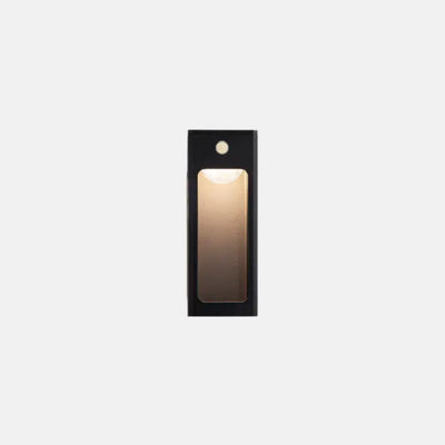 Modern Outdoor Wall Lamp – Metal Lantern with Sensor for Exterio