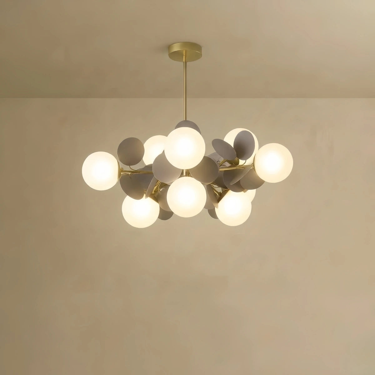 Nebula Modern Chandelier - Metal Frame 