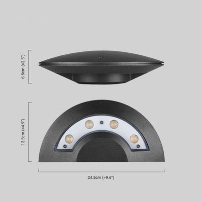 Minimalist Disc-Shaped Wall Lamp