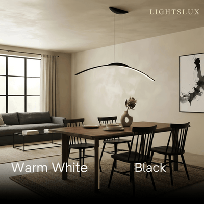 Arcato_Modern_Pendant_Light_-_Black_Gold_Metal_Remote_Control_Dining_Room