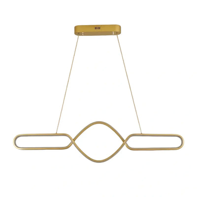 Pendant_Light_Black_Metal_Silica_Gel_Cross_Linear