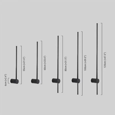 Arcato Minimalist LED Wall Lamp- Linear Light for Bedroom